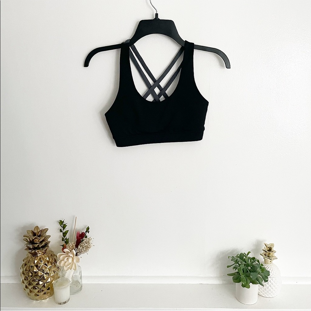 Double Crisscross Sports Bra